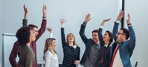 Team of professionals collaborating to deliver strategic financial solutions.