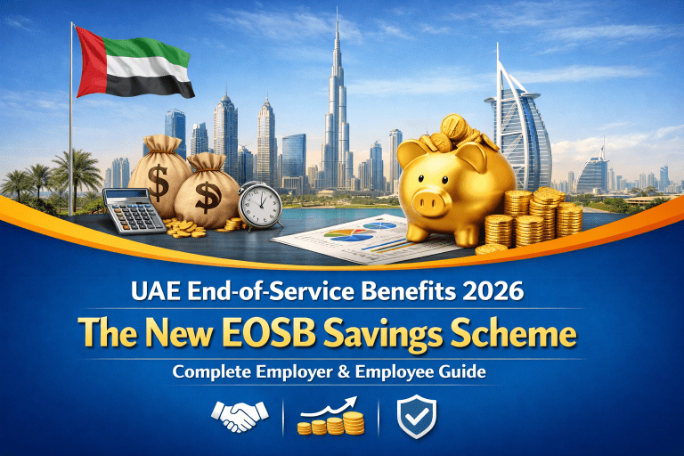 UAE End-of-Service Benefits 2026 The New EOSB Savings Scheme — Complete Employer & Employee Guide