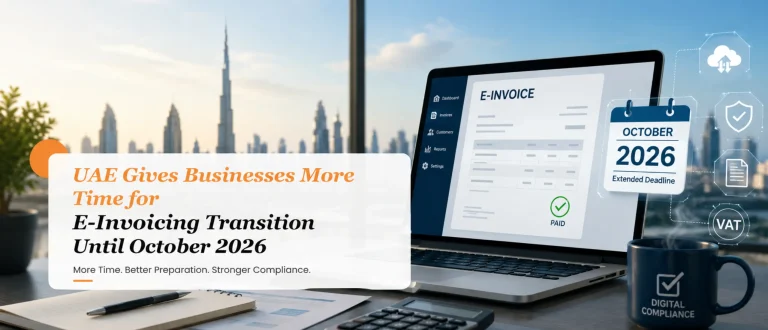 UAE Gives Businesses More Time for E-Invoicing Transition Until October 2026