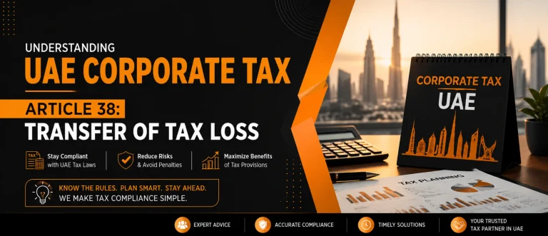 Understanding UAE Corporate Tax – Article 38 Transfer of Tax Loss