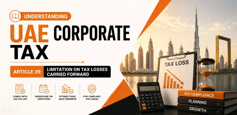 Understanding UAE Corporate Tax – Article 39