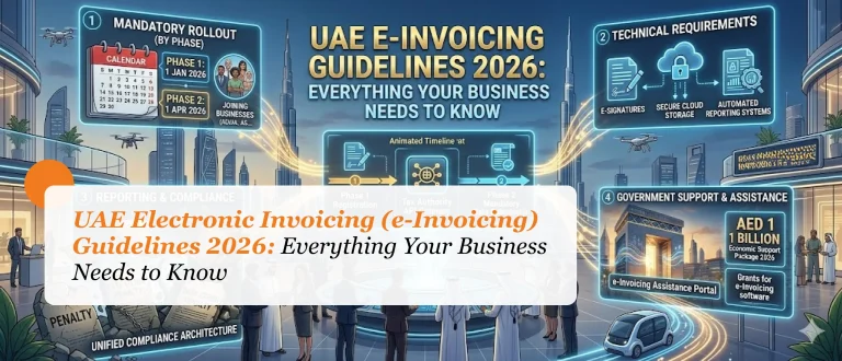 UAE E Invoicing Guidelines 2026