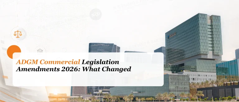 ADGM Commercial Legislation Amendments 2026