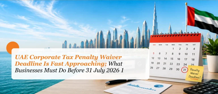 UAE Corporate Tax Penalty Waiver Deadline